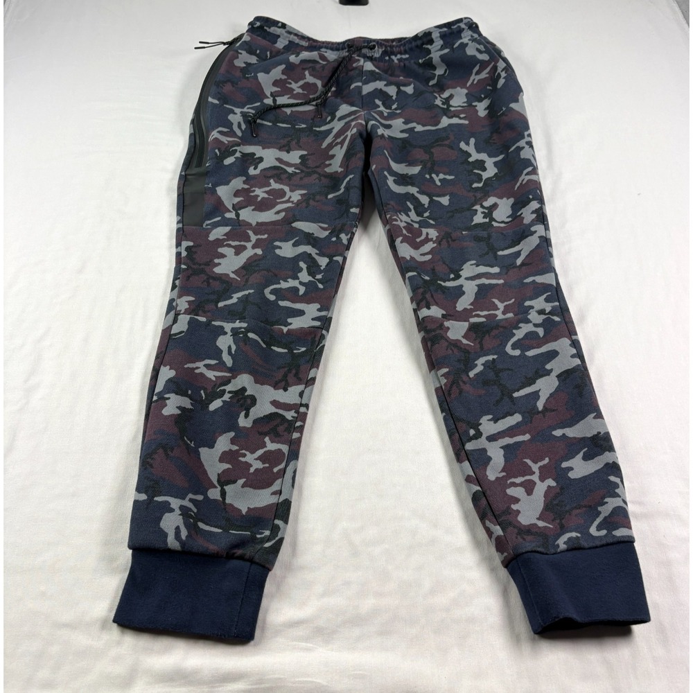 Nike Tech Fleece Jogger Sweatpants Mens Large‎ Camo Sportswear Lounge Tapered